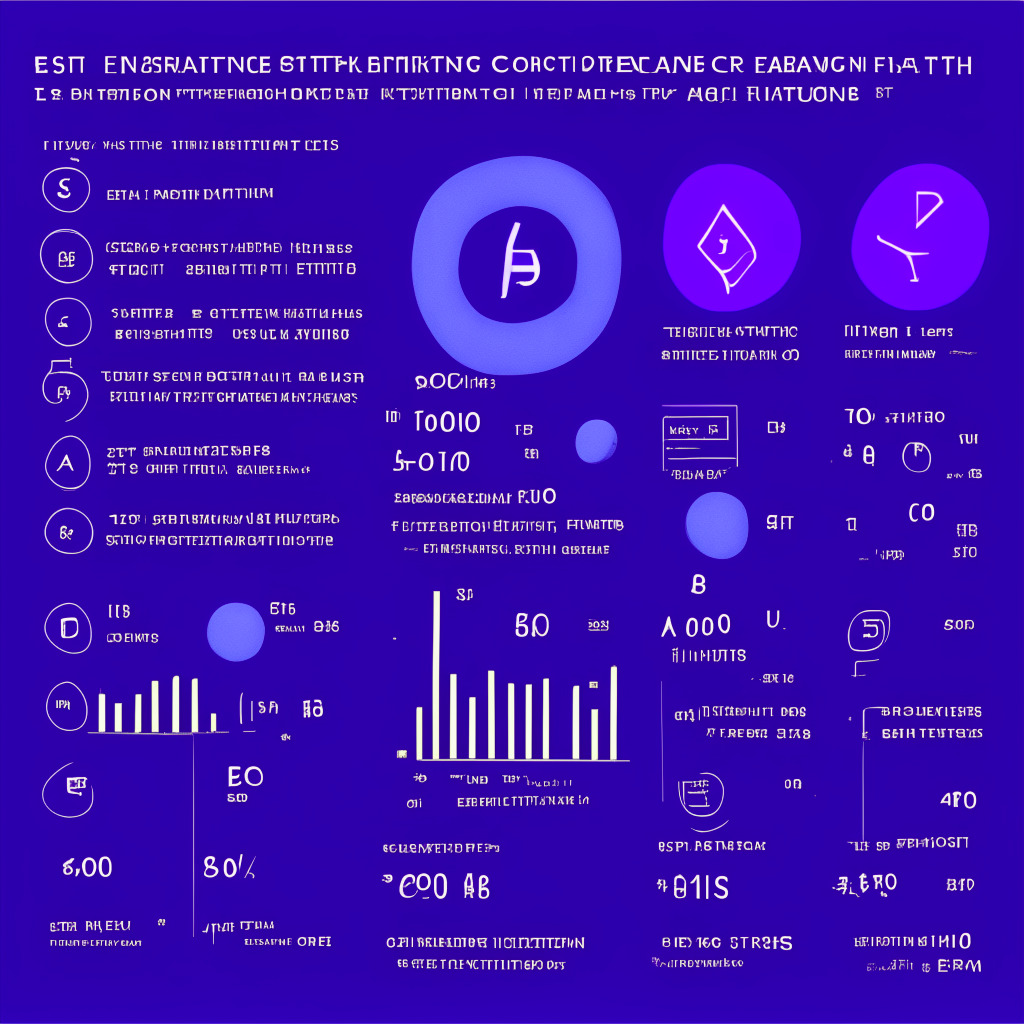 Ethereum PoS future, benchmark for staking yields, validator rewards, transparent & immutable blockchain tech, avg protocol emissions, rate spikes during network activity, ETH staking rate utilities, reference rate, Sharpe ratios, crypto rate integration, Composite Ether Staking Rate, DeFi innovation.