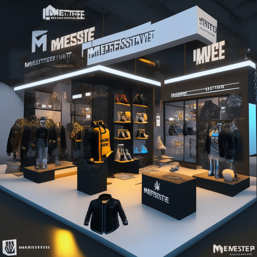 Metaverse streetwear shop, 3D replica of LA store, community-focused, interactive shopping, Unreal Engine 5, touches of fantasy, exclusive apparel releases, Adam Bomb Squad NFT perks, rewards via digital and real-world engagement, some.place platform, eCommerce focus, Instagram-like social feed, generative AI, Ethereum-scalability, immersive social opportunities & brand experiences.
