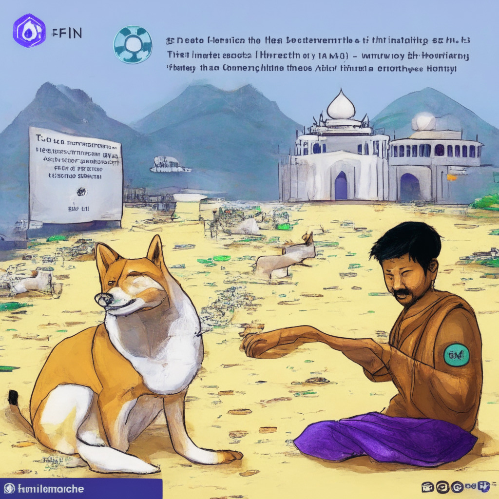Ethereum co-founder's philanthropic act, India-focused COVID-19 initiative, CryptoRelief, intricate balance, donation and market stability, Shiba Inu tokens, indoor air quality projects, shockwaves in crypto community, potential market effects, philanthropy vs. stability debate, COVID-19 relief efforts, challenge for crypto community, blockchain transparency.